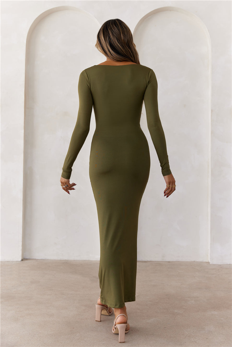 Long Sleeve Maxi Dress