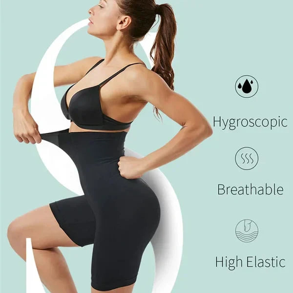 High-waisted tummy control butt lifting pants