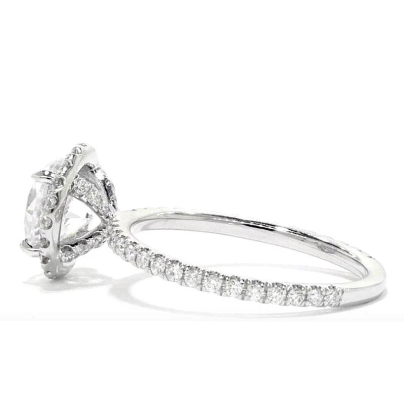 14k White Gold Ring