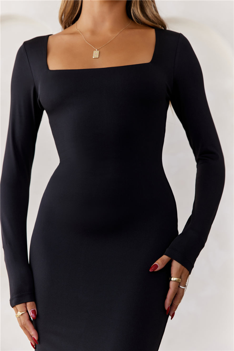 Long Sleeve Maxi Dress