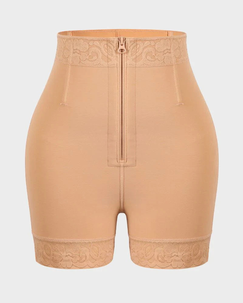Boned Sculpt High Waist Shorts