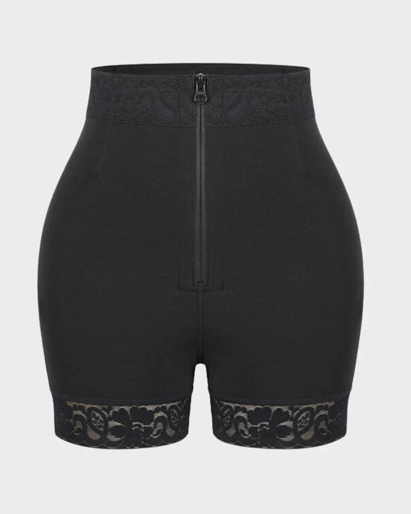 Boned Sculpt High Waist Shorts