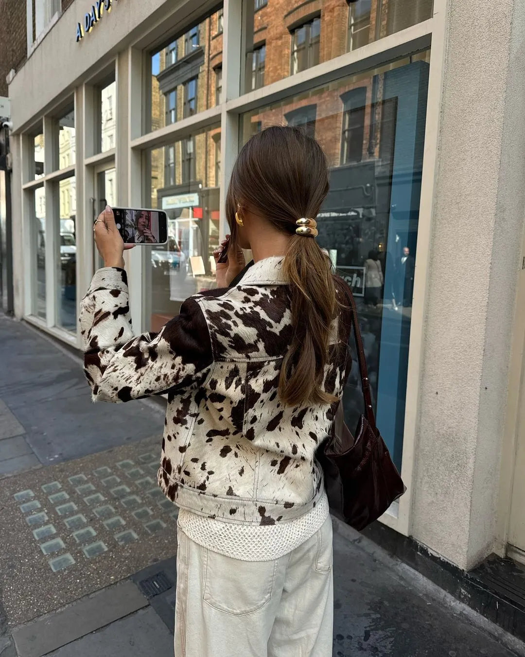 Cow Lapel Jacket