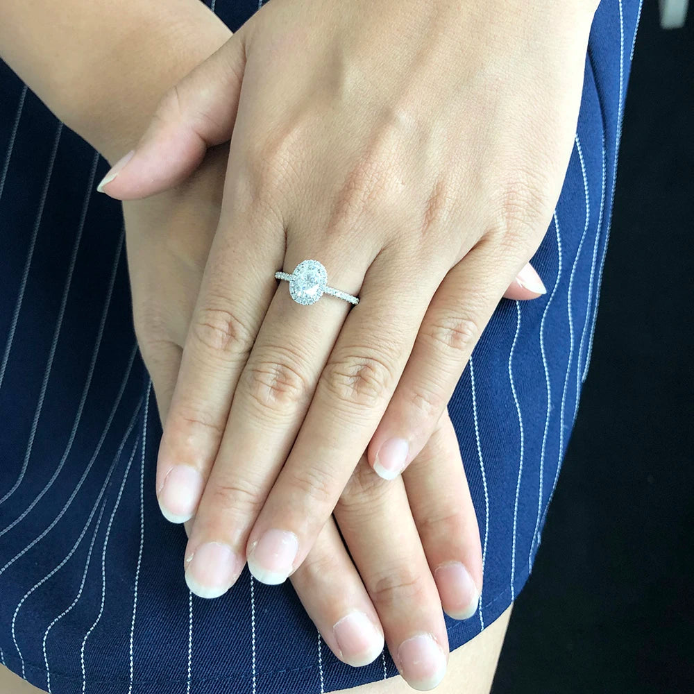 14k White Gold Ring