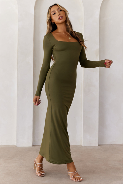 Long Sleeve Maxi Dress