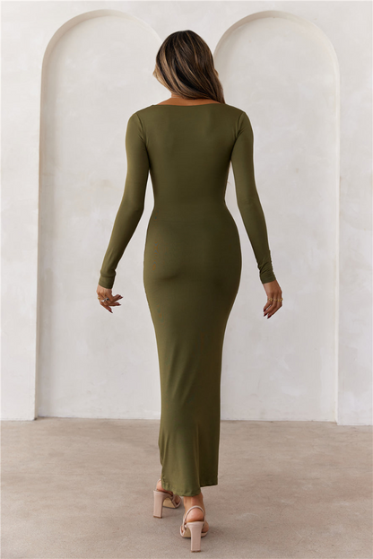 Long Sleeve Maxi Dress