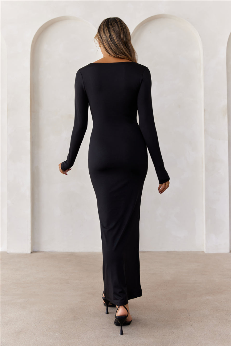 Long Sleeve Maxi Dress