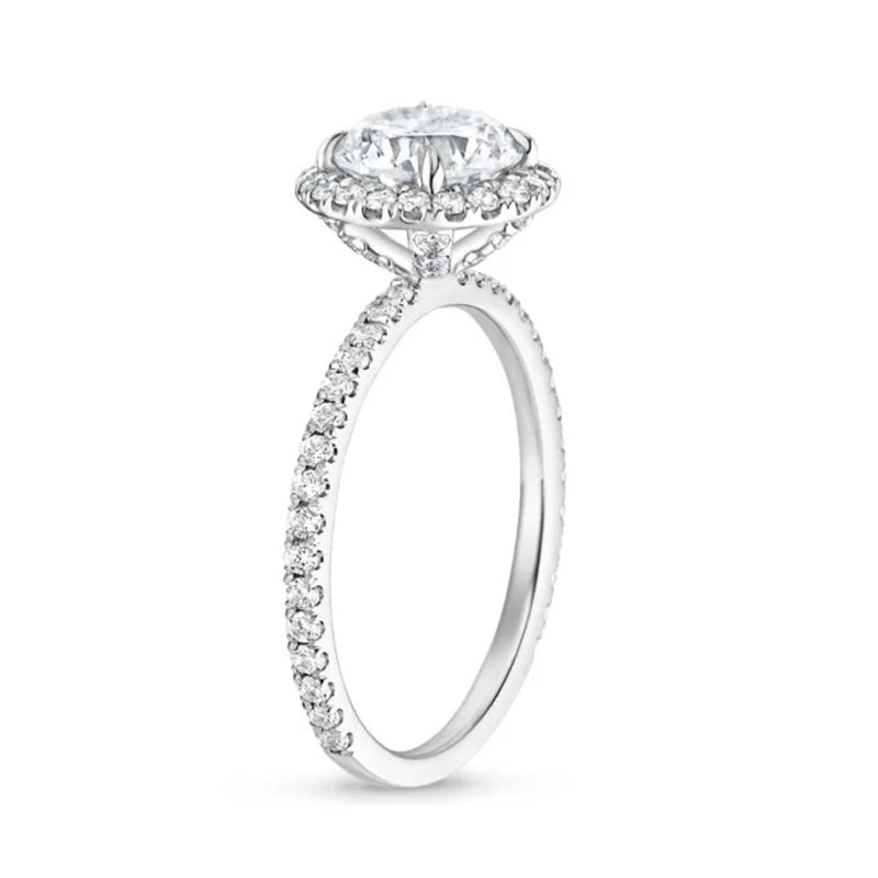 14k White Gold Ring