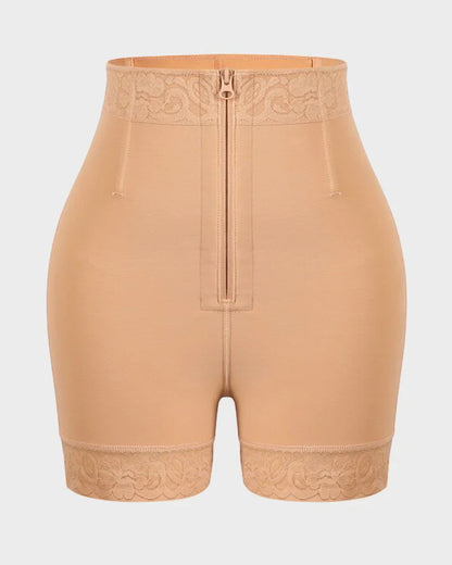 Boned Sculpt High Waist Shorts