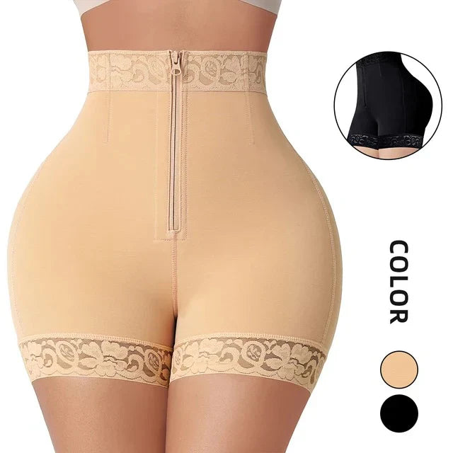 Boned Sculpt High Waist Shorts