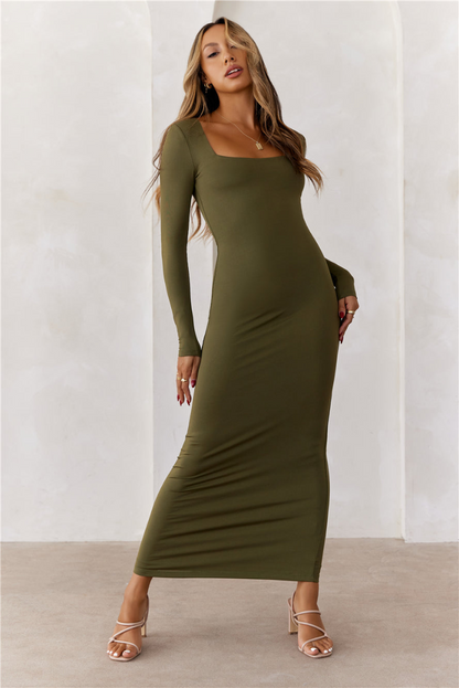 Long Sleeve Maxi Dress