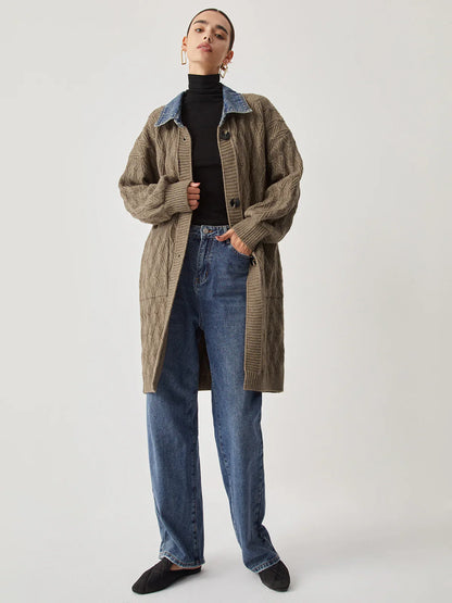 Long Knit Cardigan