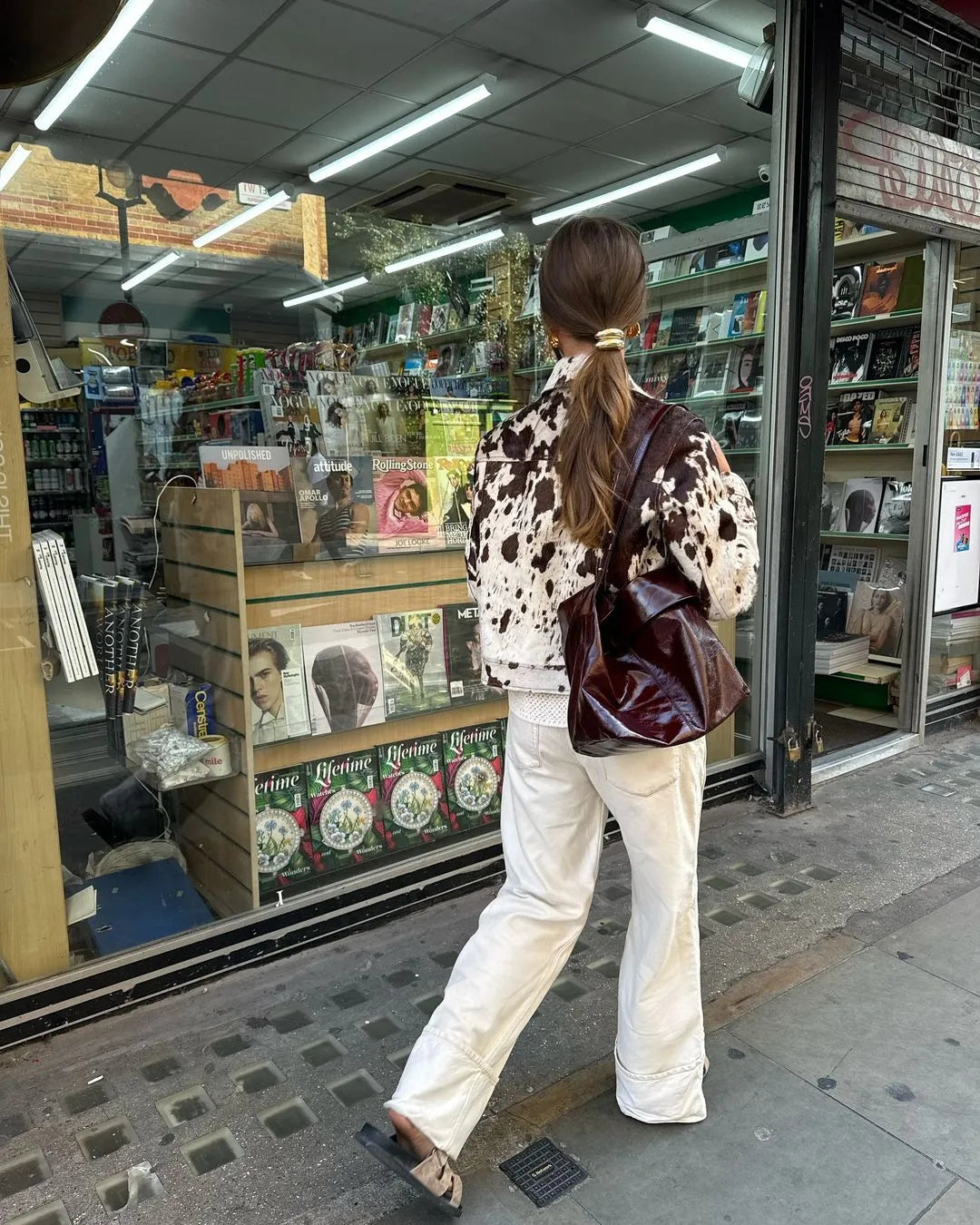 Cow Lapel Jacket