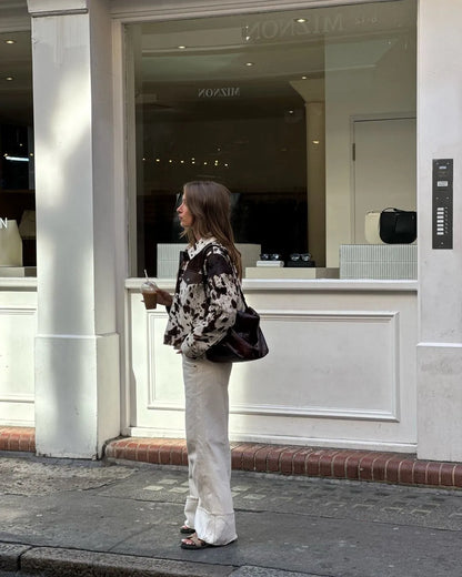 Cow Lapel Jacket